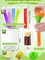 Ice Popsicle Molds Kit – 3 Reusable Silicone Molds, 100 Disposable Bags, Wooden Sticks, Funnel & Cleaning Brush with 5 Recipe Cards for DIY Fruit Bars, Cake Popsicles & More (Ice Pop Set)